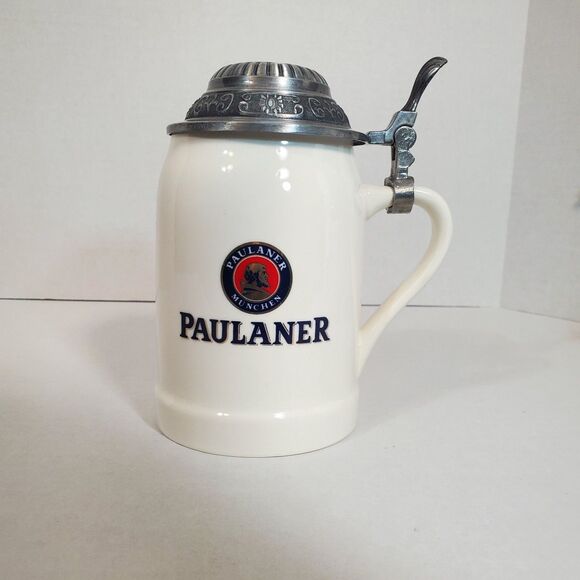 Addison Texas Oktoberfest W/ Pewter Lid Beer Stein 30th Anniversary SKU# C-8 - Picture 1 of 12